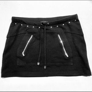 Y2K Hoodie Pocket Mini Skirt